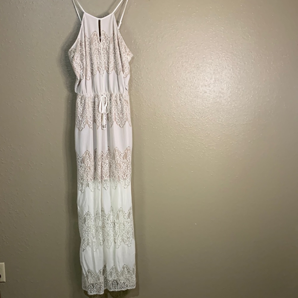 Maxi dress, XL tan, new